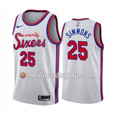 Maillot Basket Homme Philadelphia 76ers Ben Simmons 25 2019-20 Nike Classic Edition Swingman